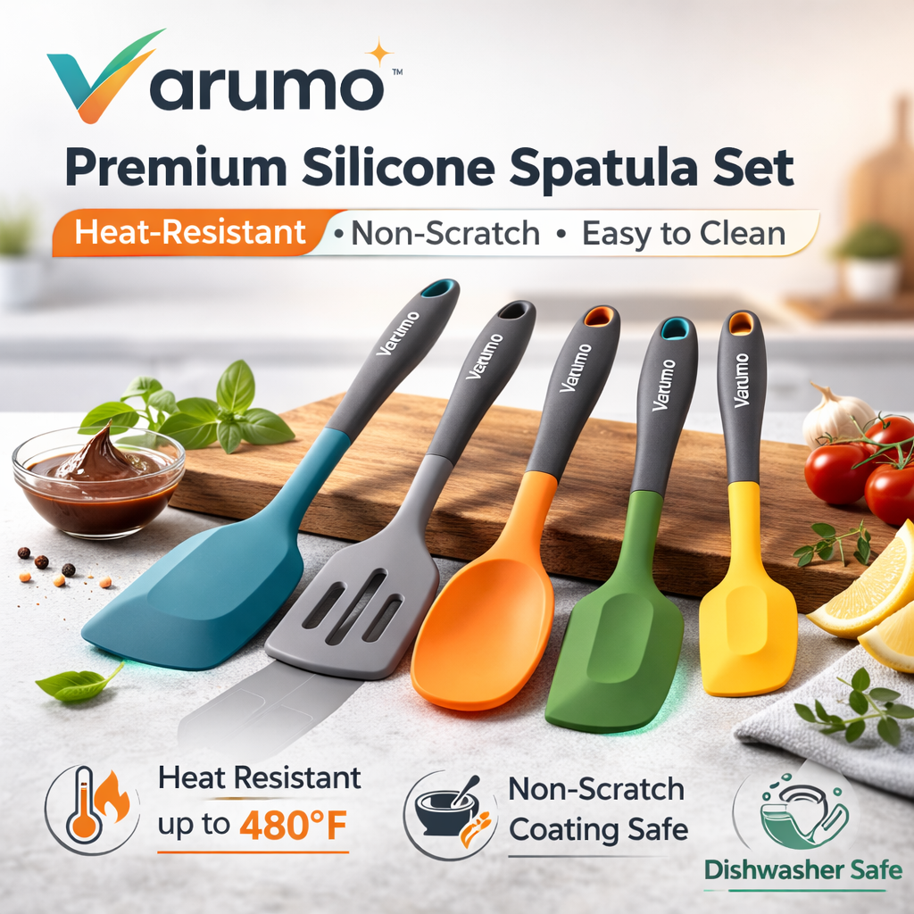 Premium Silicone Spatula Set